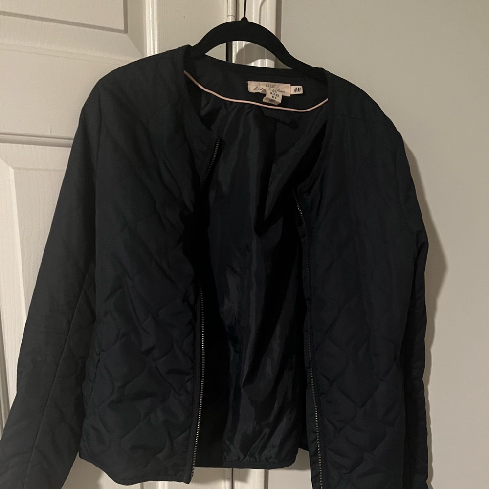 Blue utility coat